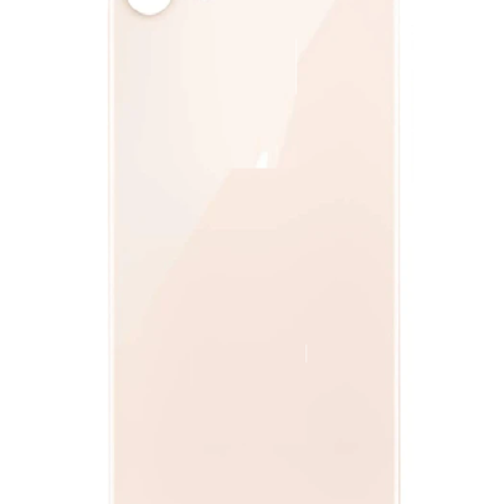 SPAREWARE® Replacement Back panel Back Glass Body Panel For iPhone 8 -Pink (WITH ALL LOGO)