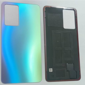 SPAREWARE® Back Panel Back Door Panel Body Cover For Oppo Reno 7 Pro -Blue (ORIGINAL HEAT GASKET WITH ALL LOGO)