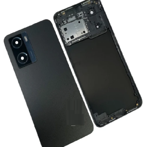 SPAREWARE® Back Panel Back Door Panel Body Cover For Oppo A57 New -Black (MIDDLE RING BACK SIDE BUTTON CAMERA LENS OR LOGO)