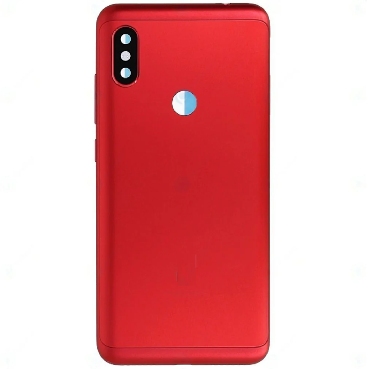 SPAREWARE® Back Panel Body Cover For Mi Redmi Note 5 Pro -Red (WITH ALL LOGO)
