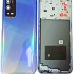 SPAREWARE® Back Panel Back Door Panel Body Cover For Oppo A55 4G -Blue (MIDDLE RING BACK SIDE BUTTON CAMERA LENS OR LOGO)