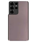 SPAREWARE® Battery Cover Back Door Body Panel For Samsung Galaxy S21 Ultra -Brown
