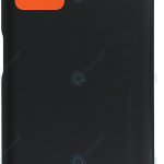 SPAREWARE® Back Panel Back Door Panel Body Cover For Oppo A96 -Black (WITH ALL LOGO)