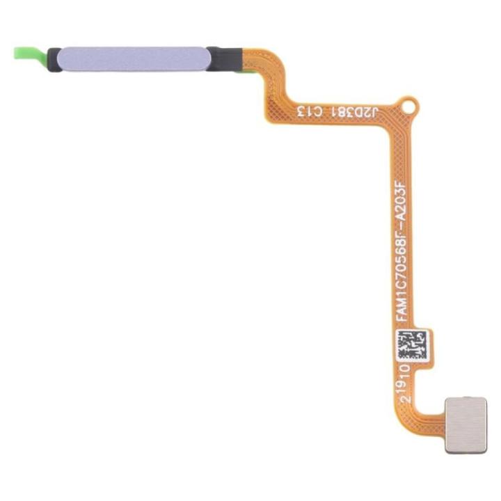 SPAREWARE® Fingerprint Sensor Flex Fingerprint Sacanner Sensor For Poco M6 5G -Purple