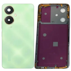 SPAREWARE® Back Door Panel Body Back Panel For Vivo Y18 -Green (MIDLE RING BACK PANEL BUTTON LENS WITH ALL LOGO)