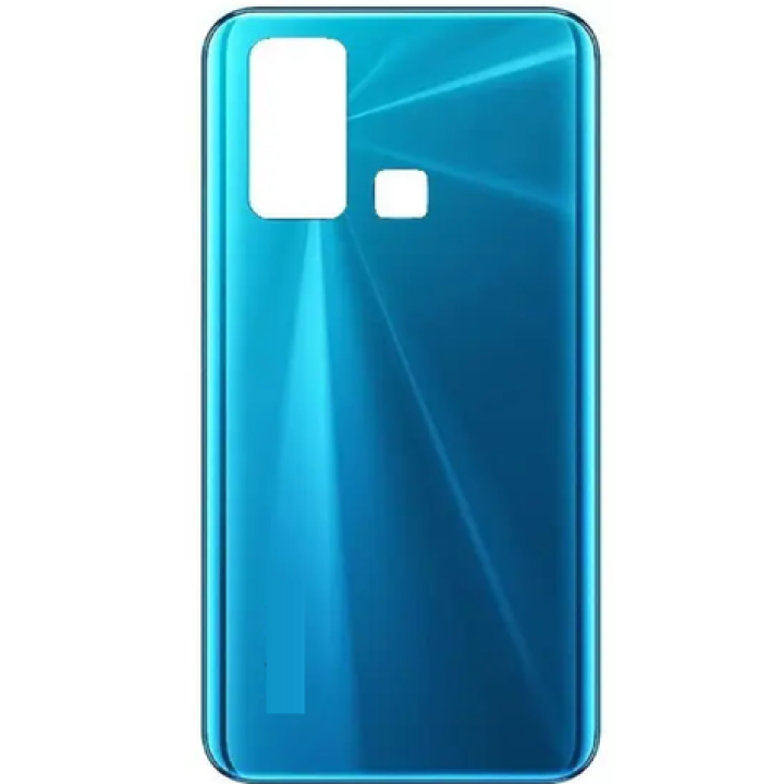 SPAREWARE® Back Door Panel Body Back Panel For Vivo Y30 -Blue (WITH ALL LOGO)