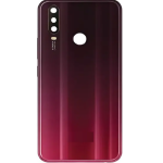 SPAREWARE® Back Door Panel Body Back Panel For Vivo Y12 -Red (WITH ALL LOGO)
