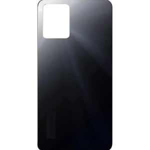 SPAREWARE® Back Door Panel Body Back Panel For Vivo Y33S 4G -Black (WITH ALL LOGO)