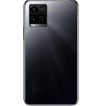 SPAREWARE® Back Door Panel Body Back Panel For Vivo Y33S 4G -Black (MIDLE RING BACK PANEL CAMERA LENS BUTTON WITH ALL LOGO)