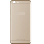 SPAREWARE® Back Door Panel Body Back Panel For Vivo Y53 -Gold (WITH ALL LOGO)