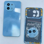 SPAREWARE® Back Door Panel Body Back Panel For Vivo Y58 -Blue (MIDLE RING BACK PANEL CAMERA LENS BUTTON WITH ALL LOGO)