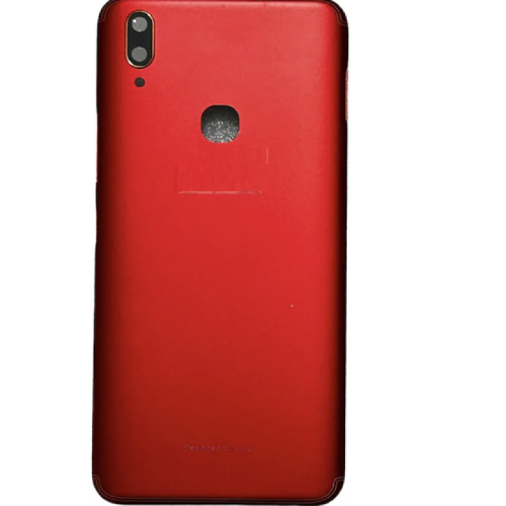 SPAREWARE® Back Door Panel Body Back Panel For Vivo Y85 -Red (WITH ALL LOGO)