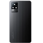 SPAREWARE® Back Door Panel Body Back Panel For Vivo Y73 -Black (CAMERA LENS WITH ALL LOGO)