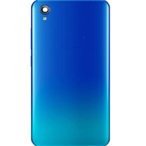 SPAREWARE® Back Door Panel Body Back Panel For Vivo Y91i -Blue (WITH ALL LOGO)