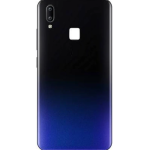 SPAREWARE® Back Door Panel Body Back Panel For Vivo Y93 -Black (WITH ALL LOGO)