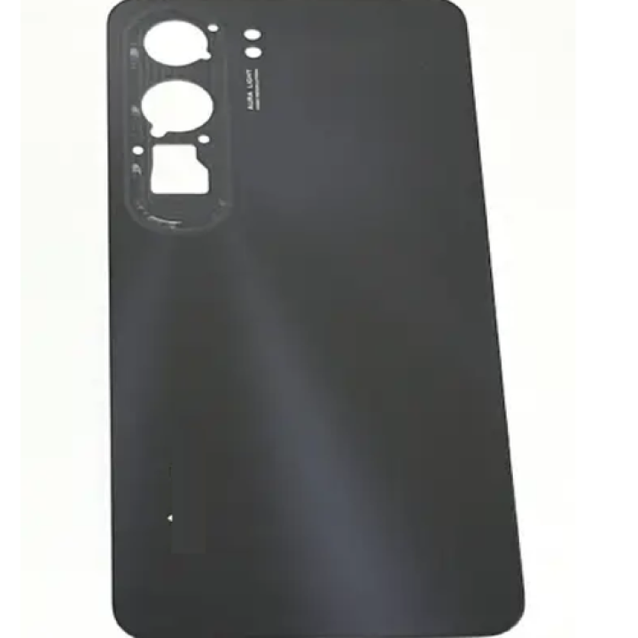 SPAREWARE® Back Door Panel Body Back Panel For Vivo Y300 -Black (WITH ALL LOGO)