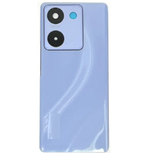 SPAREWARE® Back Door Panel Body Back Panel For Vivo Y200 Pro -Blue (CAMERA GLASS LENS OR WITH ALL LOGO)
