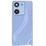 SPAREWARE® Back Door Panel Body Back Panel For Vivo Y200 Pro -Blue (CAMERA GLASS LENS OR WITH ALL LOGO)