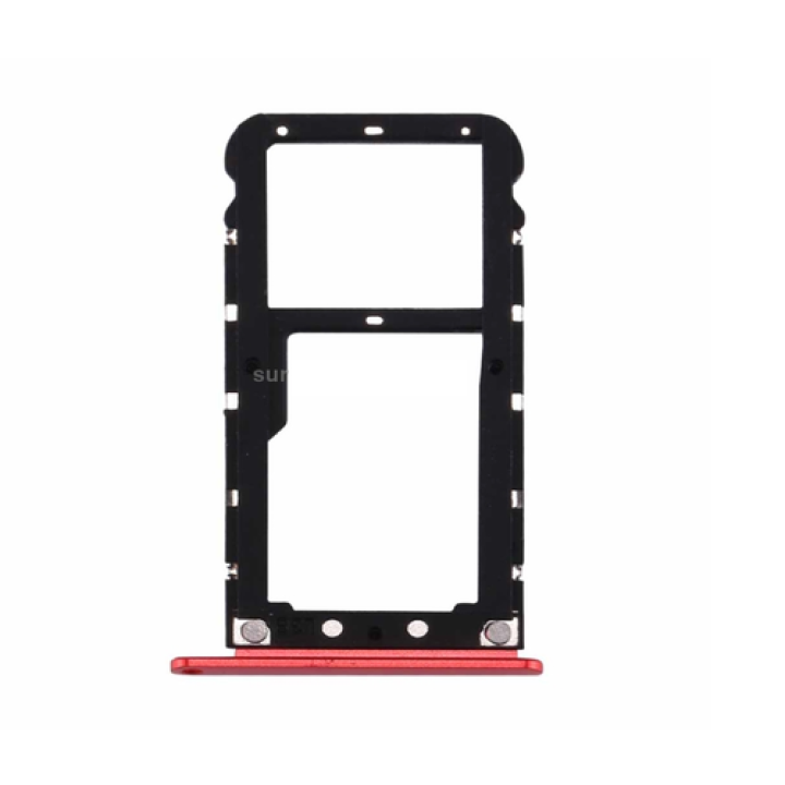 SPAREWARE® Sim Card Tray Holder For Mi Redmi Note 5 -Red