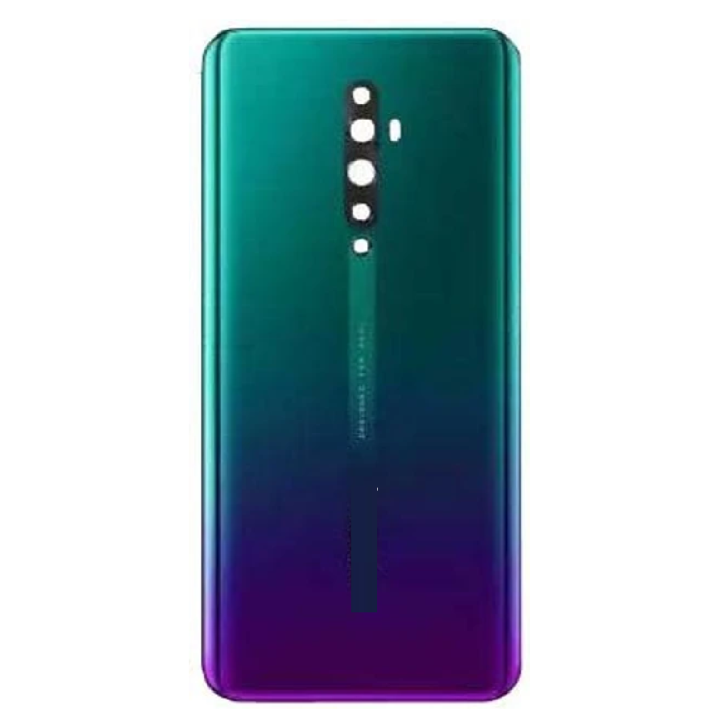 SPAREWARE® Back Panel Back Door Panel Body Cover For Oppo Reno 2F -Purple (WITH ALL LOGO)