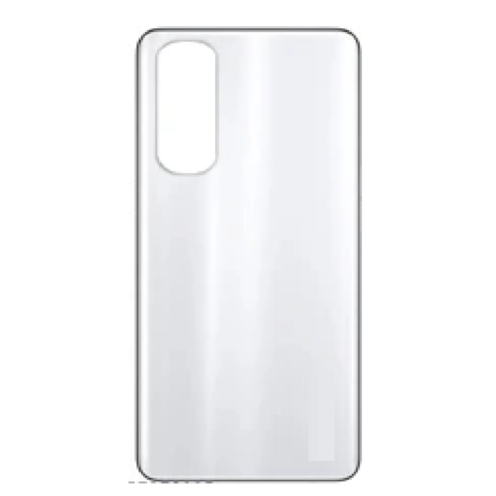 SPAREWARE® Back Panel Back Door Panel Body Cover For Oppo Reno 4 Pro -White (WITH ALL LOGO)