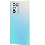 SPAREWARE® Back Panel Back Door Panel Body Cover For Oppo Reno 6 Pro -Blue (WITH CAMERA LENS ALL LOGO)