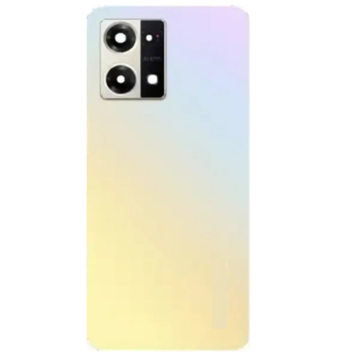 SPAREWARE® Back Panel Back Door Panel Body Cover For Oppo F21S Pro 5G -Gold (WITH CAMERA LENS ALL LOGO)