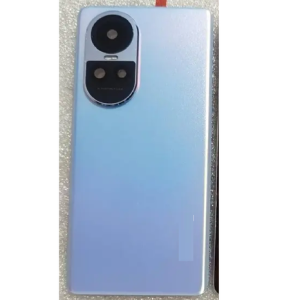 SPAREWARE® Back Panel Back Door Panel Body Cover For Oppo Reno 10 -BLue (WITH CAMERA LENS  ALL LOGO)