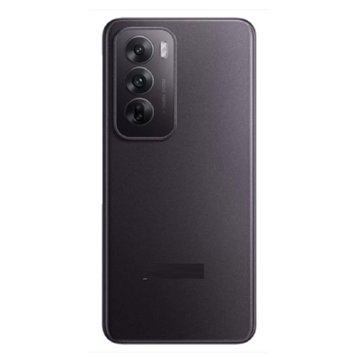 SPAREWARE® Back Panel Back Door Panel Body Cover For Oppo Reno 12 5G -Brown (WITH CAMERA LENS ALL LOGO)