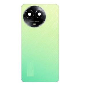 SPAREWARE® Back Panel Back Door Panel Body Cover For Realme 11X 5G -Green (WITH CAMERA LENS ALL LOGO)