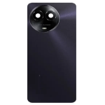 SPAREWARE® Back Panel Back Door Panel Body Cover For Realme 11X 5G -Black (WITH CAMERA LENS ALL LOGO)