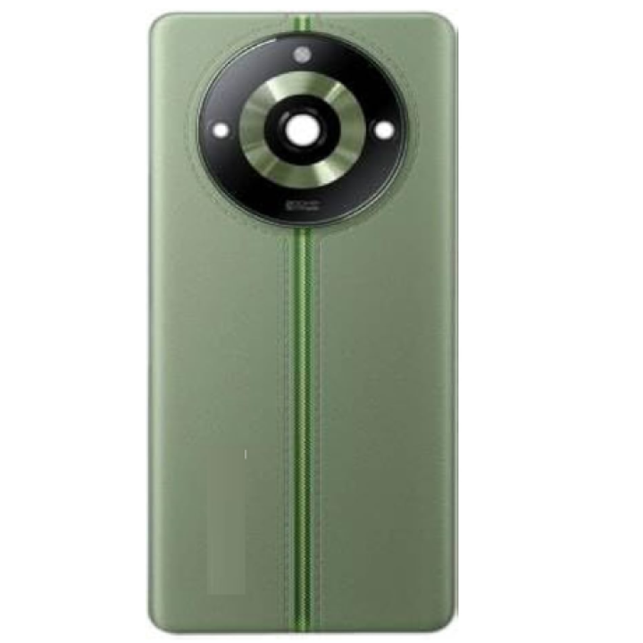 SPAREWARE® Back Panel Back Door Panel Body Cover For Realme 11 Pro Plus -Green (200MP WITH CAMERA LENS ALL LOGO)
