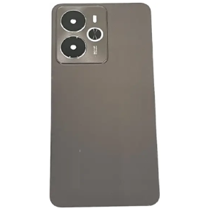 SPAREWARE® Back Panel Back Door Panel Body Cover For Realme 14 5G -Silver (WITH CAMERA LENS ALL LOGO)