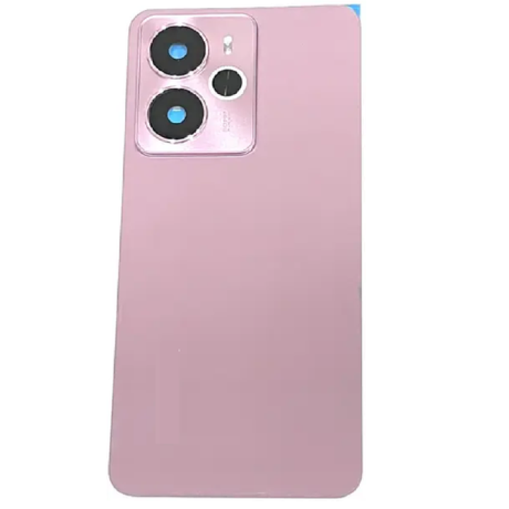 SPAREWARE® Back Panel Back Door Panel Body Cover For Realme 14 5G -Pink (WITH CAMERA LENS ALL LOGO)