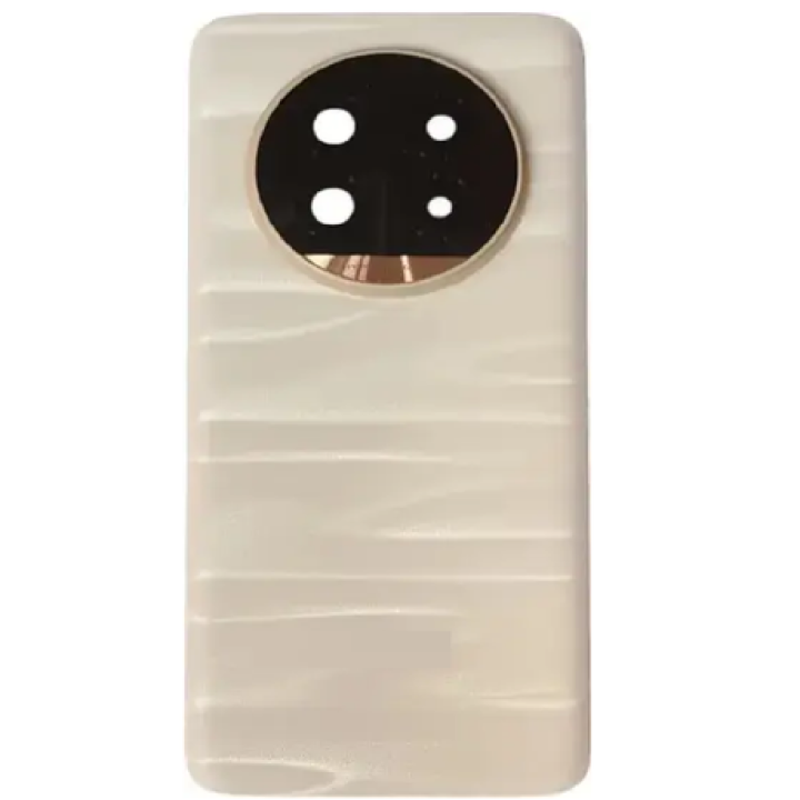 SPAREWARE® Back Panel Back Door Panel Body Cover For Realme 13 Pro Plus -Gold (WITH CAMERA LENS ALL LOGO)