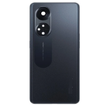 SPAREWARE® Back Panel Back Door Panel Body Cover For Oppo Reno 8T -Black (WITH LENS ALL LOGO)