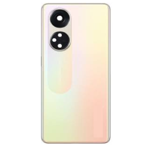 SPAREWARE® Back Panel Back Door Panel Body Cover For Oppo Reno 8T -Gold (WITH LENS ALL LOGO)