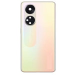 SPAREWARE® Back Panel Back Door Panel Body Cover For Oppo Reno 8T -Gold (WITH LENS ALL LOGO)