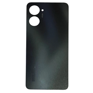 SPAREWARE® Back Panel Back Door Panel Body Cover For Realme 10 Pro -Black (WITH ALL LOGO)