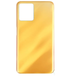 SPAREWARE® Back Panel Back Door Panel Body Cover For Realme 9 4G -Orange (WITH ALL LOGO)