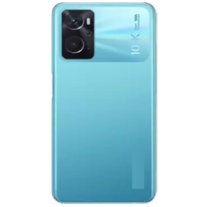 SPAREWARE® Back Panel Back Door Panel Body Cover For Oppo K10 4G -Blue (MIDDLE RING BACK PANEL WITH ALL LOGO)