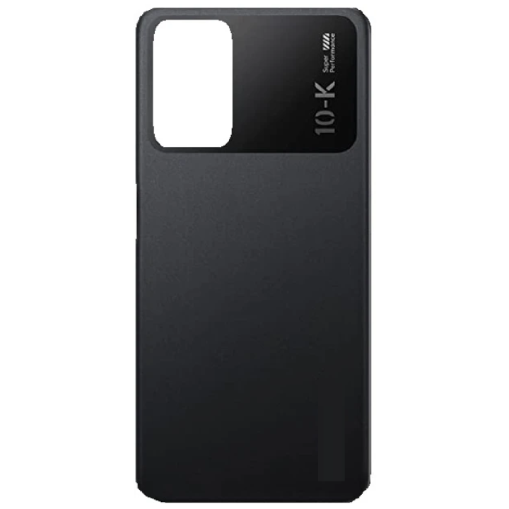 SPAREWARE® Back Panel Back Door Panel Body Cover For Oppo K10 4G -Black (WITH ALL LOGO)