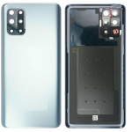 SPAREWARE® Battery Cover Back Door Panel Body For Oneplus 8T -Silver (WITH CAMERA LENS)