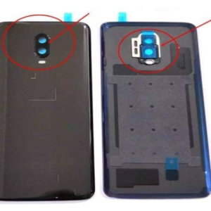 SPAREWARE® Battery Cover Back Door Panel Body For Oneplus 6T - Purple (WITH CAMERA LENS)