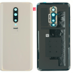 SPAREWARE® Battery Cover Back Door Panel Body For Oneplus 7 Pro - Gold  (WITH CAMERA LENS)