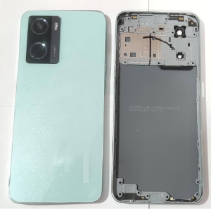 SPAREWARE® Back Panel Back Door Panel Body Cover For Oppo A57 New -Blue(MIDDLE RING BACK SIDE BUTTON CAMERA LENS OR LOGO)