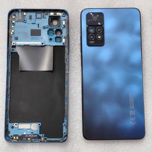 SPAREWARE® Back Panel Body Cover For Mi Redmi Note 11 Pro Plus -Blue (WITH ALL LOGO MIDLE RING+BACK PANEL WITH LENS)