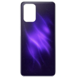 SPAREWARE® Back Panel Body Cover For Mi Redmi Note 10 -Purple (WITH LOGO)