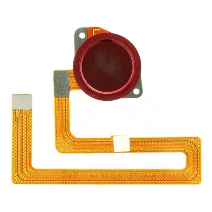 SPAREWARE Fingerprint Scanner Sensor Flex Cable Fingerprint Sensor Compatible For Motorola Moto G8 Play -Red