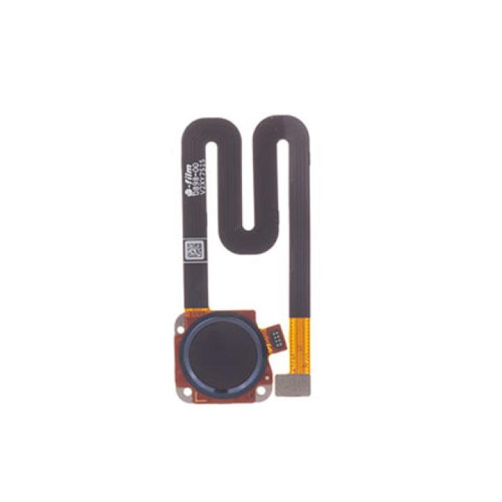 SPAREWARE Fingerprint Scanner Sensor Flex Cable Fingerprint Sensor Compatible For Motorola Moto G6 Play -Black
